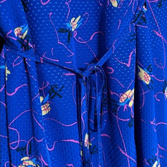 1980s DIANE VON FURSTENBERG WRAP DRESS - Picture 5 of 5